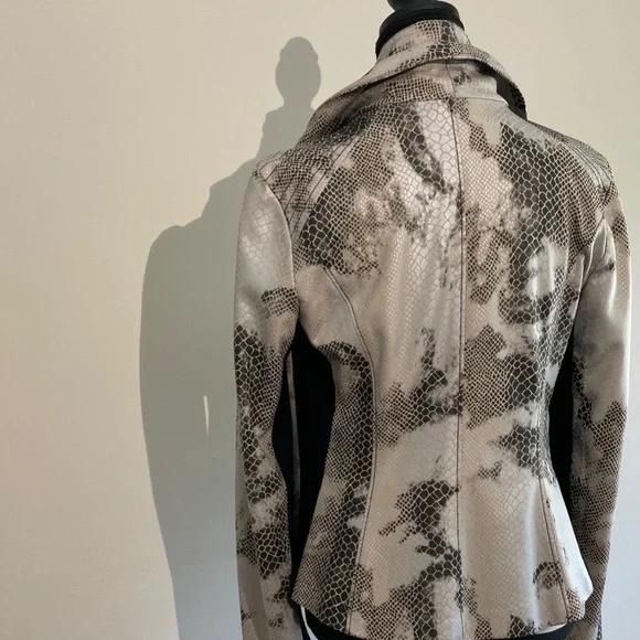 Python Snake Print Jacket Blazer - Picture 11 of 15